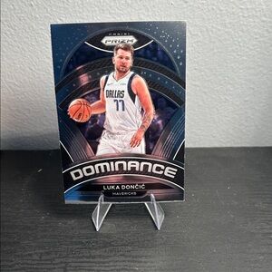 Panini Prizm Dominance Trading Card - Blue and Black